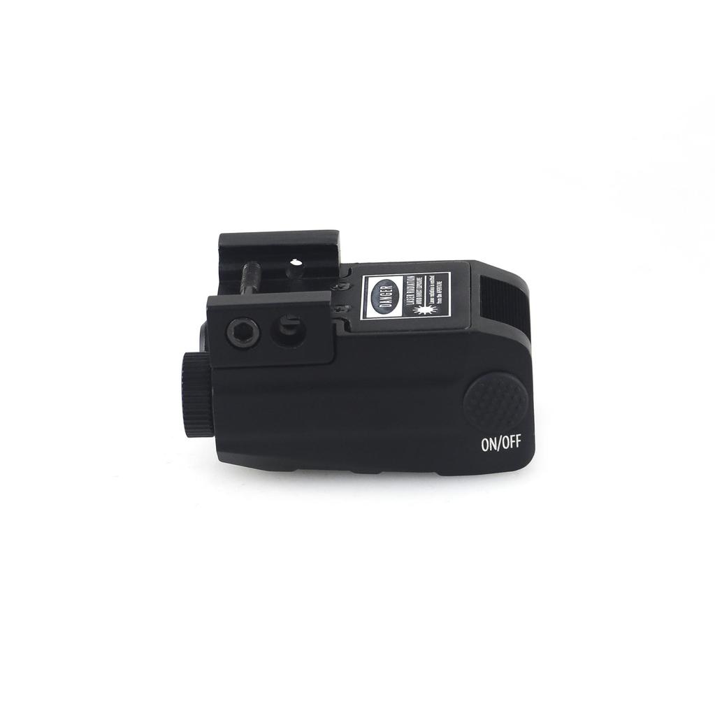 USB Rechargeable All-Metal Red Green Laser Tactical Flashlight, 20mm Portable Design