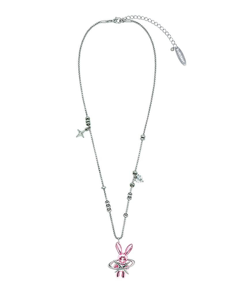 Randomoff Galaxy Bunny Necklace