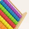 Wooden Bead Counting Toy Sorting Sorter Colorful for Children