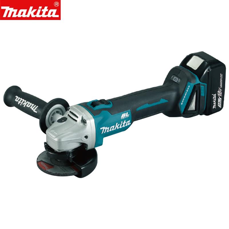 

Makita DGA404 18В Акумуляторна кутова шліфмашина (болгарка) вилка CN (адаптер в комплекті)