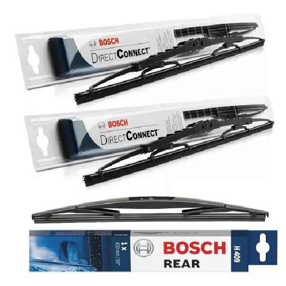 Set of 3 Bosch Wiper Blade Left + Right + REAR For 2003 - 2008 HONDA PILOT