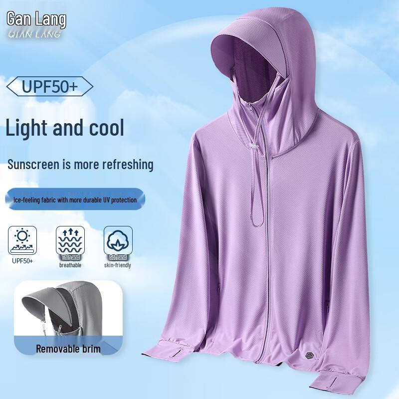 Women's Detachable Brim Ice Silk UV Protection Jacket