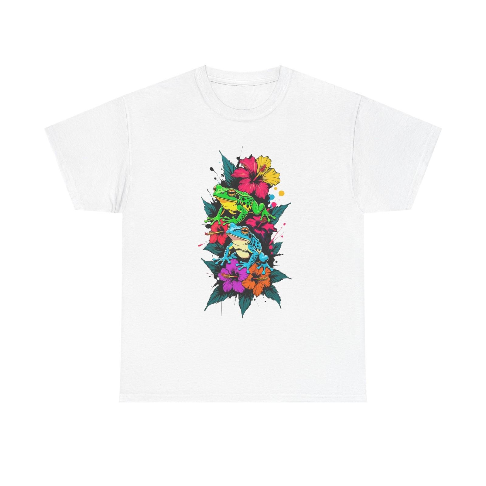 Tree Frog Unisex Tee, Wild Life Conservation Stylish Graphic Tee, S разноцветный