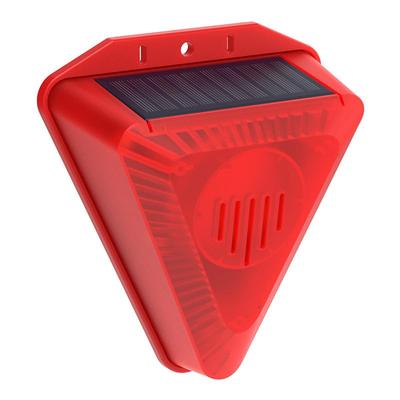 Luz de Sensor Online IMPACT para Cão e Repelente de Pragas x Segurança Alimentada por Energia Solar, Latido, (Vermelho 1)