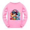 5528 Kids Boys Girls Roblox Print Long Sleeves T-Shirt