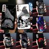 Raven Dark Crow Skull Phone Case For Samsung Galaxy S23 S22 Ultra S20 FE S9 S10 Note 10 Plus S21 FE S21 Ultra Cover