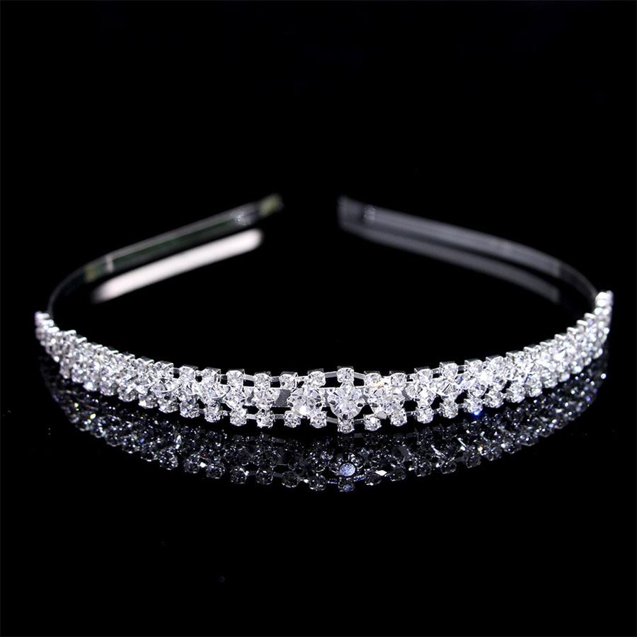 New Korean Exquisite Princess Crystal multilayer Headband Children Girls Love Bride Prom Wedding Party Accessories Jewelry Gifts