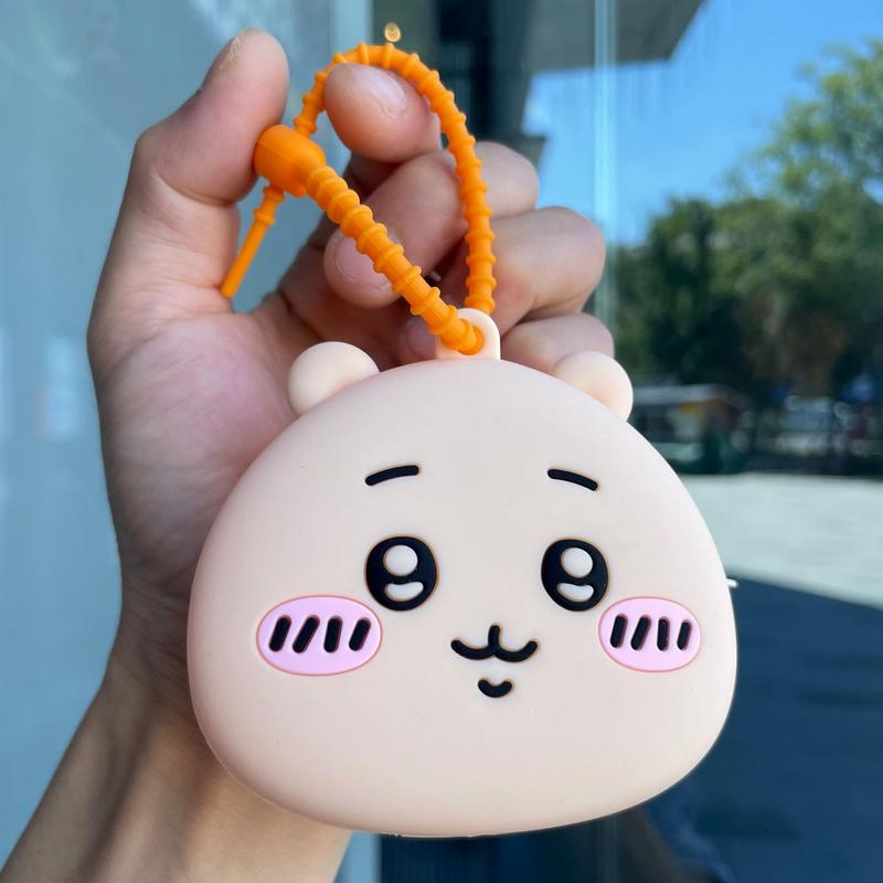 Portable Treat Bag For Dogs Cartoon Silicone Dog Food Bag Cute Pet Snack Pouch Multipurpose Puppy Food Bag For Cookies Dry Meat