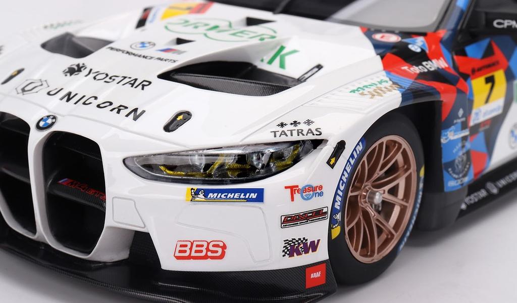 TOP SPEED BMW M4 GT3 SUPER GT Series Studie BMW M4 BMW M Team Studie X CRS Completed Product 1/18 2023#7