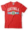 Guatemala Distressed Landesflagge Guatemaltekischer Stolz Herren T-Shirt Guatemalteco
