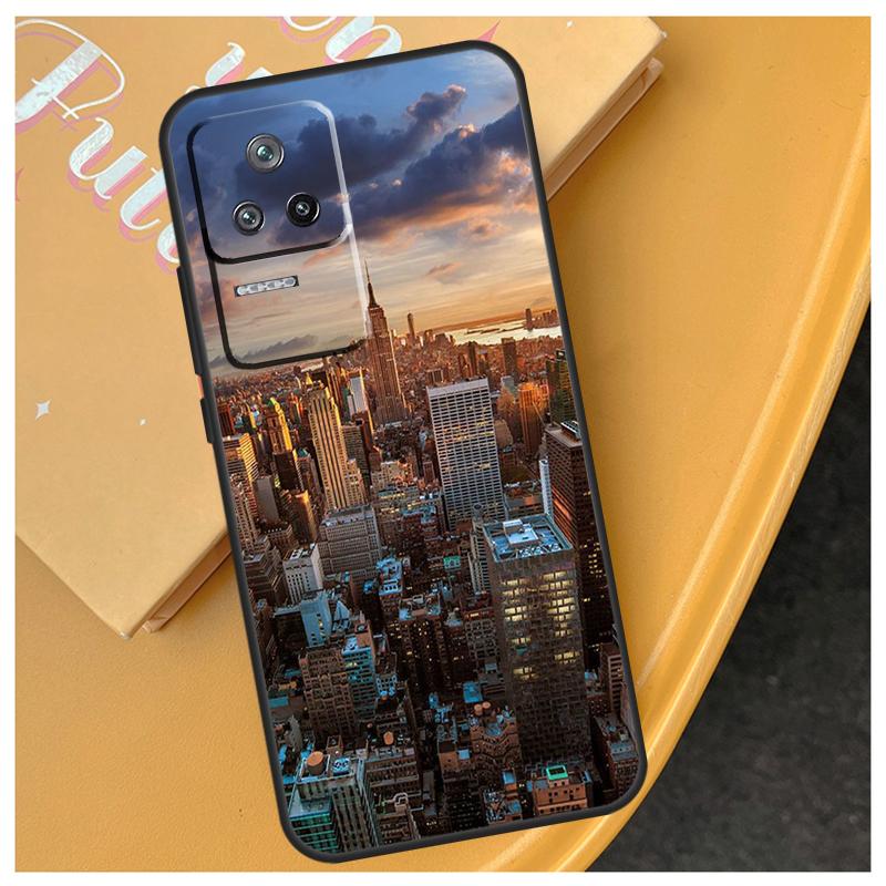 

New York City Funda For Xiaomi 15 14 Ultra 17 Pro Max 13T 14T 15T POCO F5 F6 F7 Pro X5 X6 X7 F8 Ultra Case POCO F6