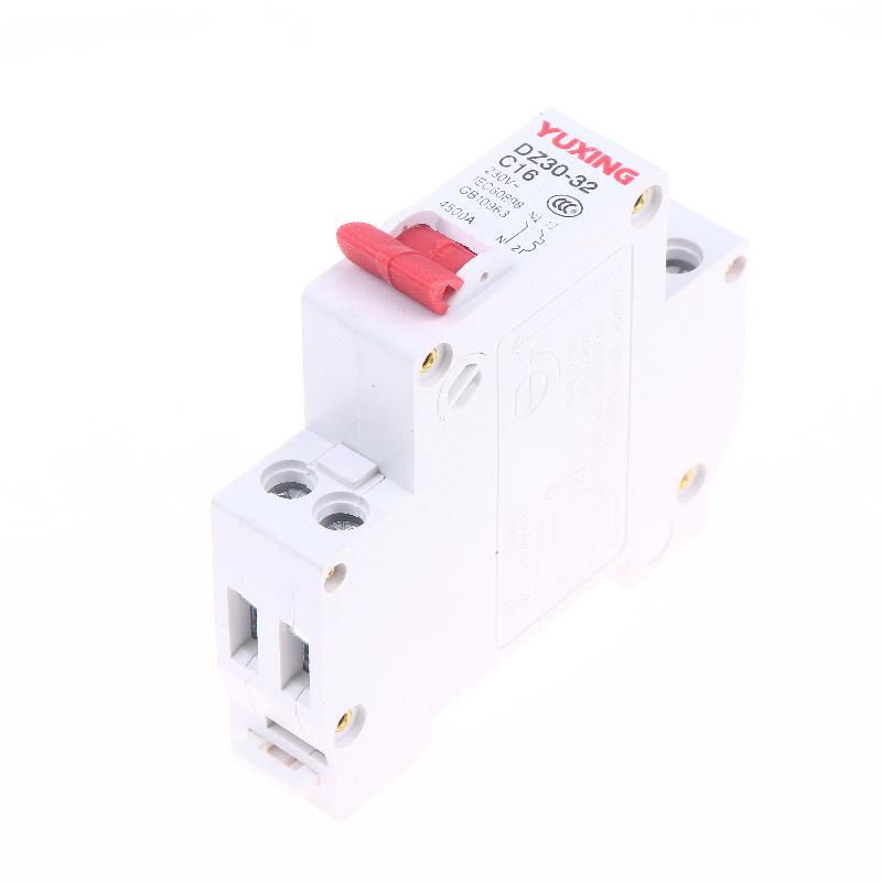 DZ30LE Residual Current Circuit Breaker 230V 1P+N Residual Circuit Breaker With Over And Short Current Leakage Protection RCBO M