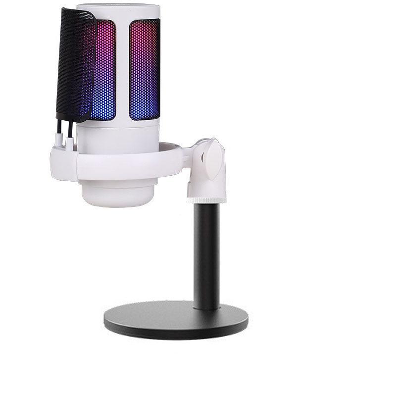 RGB USB Desktop Microphone for Live Streaming and Recording