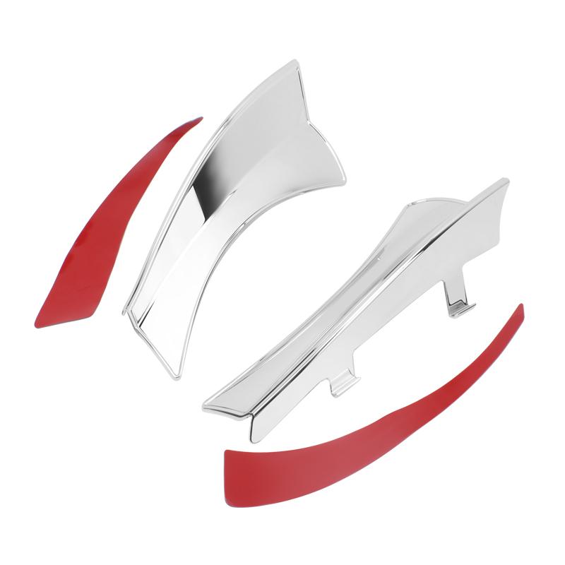 Chrome Motorcycle Parts Heat Shield Air Deflectors For Victory Cross Country Cross Country Tour Magnum Cross Roads Hard-Ball