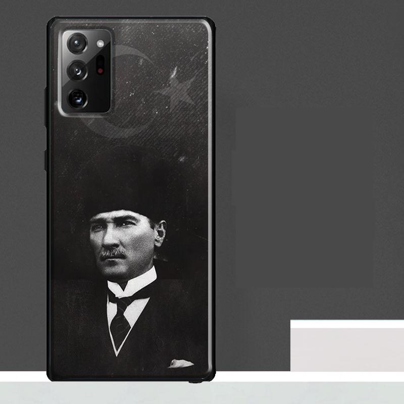 Mustafa Kemal Ataturk Case For Samsung Galaxy S25 Ultra S23 S22 S21 S24 Ultra S9 S10 S20 Plus S25 FE Phone Cover