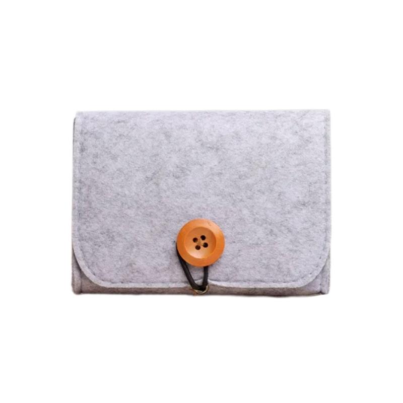 Tragbare Aufbewahrungstasche Filzetui für ätherische Ölflaschen Reise Rollerflaschen Aufbewahrungsorganizer