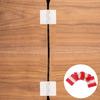 4pcs Acrylic Self-Adhesive Hinges Replacement Multi-Functional Flexible Hinges For Cabinet Box Small Furniture Lid Hinge