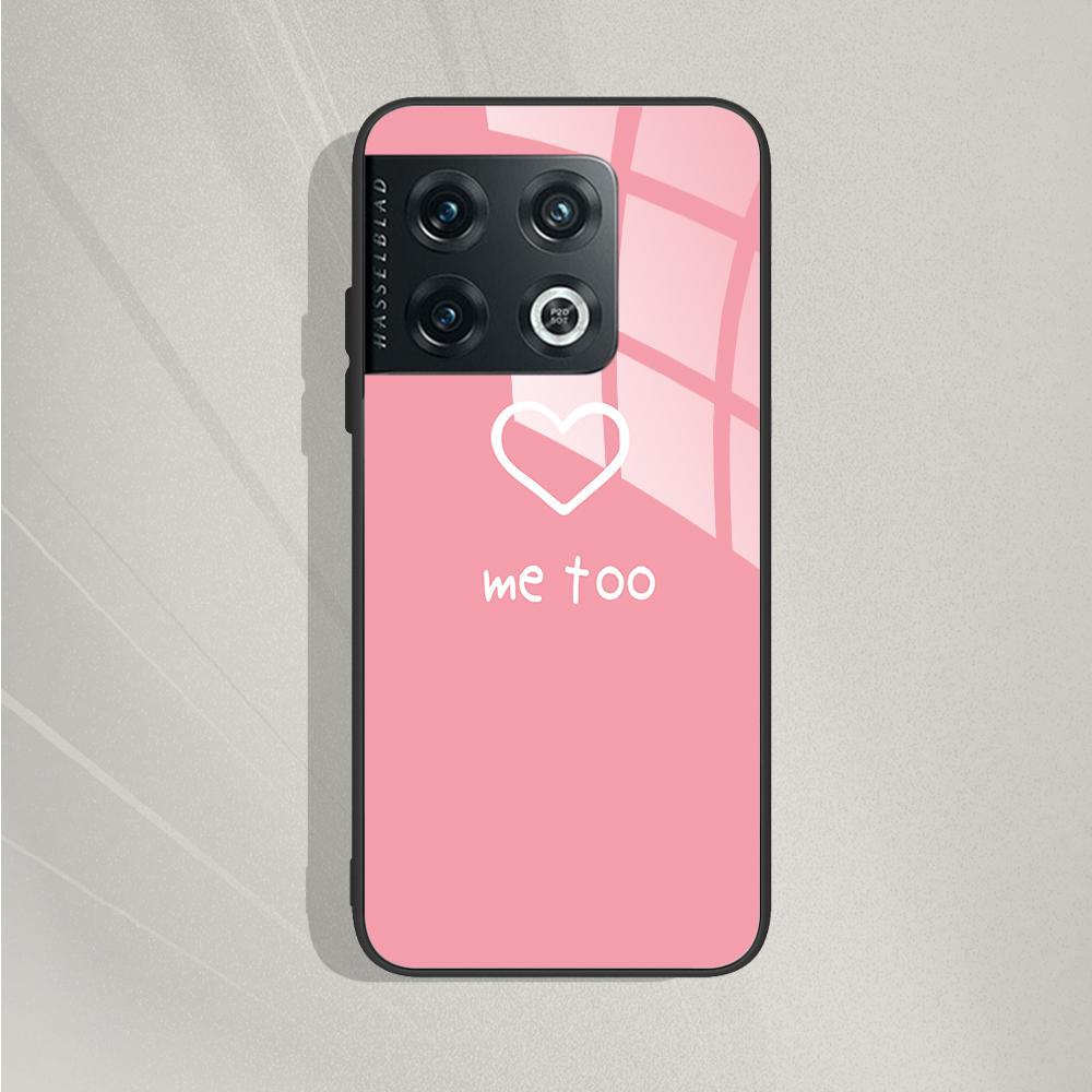 Phone Case For OnePlus 10 Pro Cases Tempered Glass Case Cute Fundas Coque For OnePlus 10T 10 Pro Back Cover Case One Plus 10 T