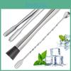 8 Muddler Cocktail And Inch Mixing Spoon Stainless Steel Cocktail Muddler Home Bar Bartender Tool Barware Set