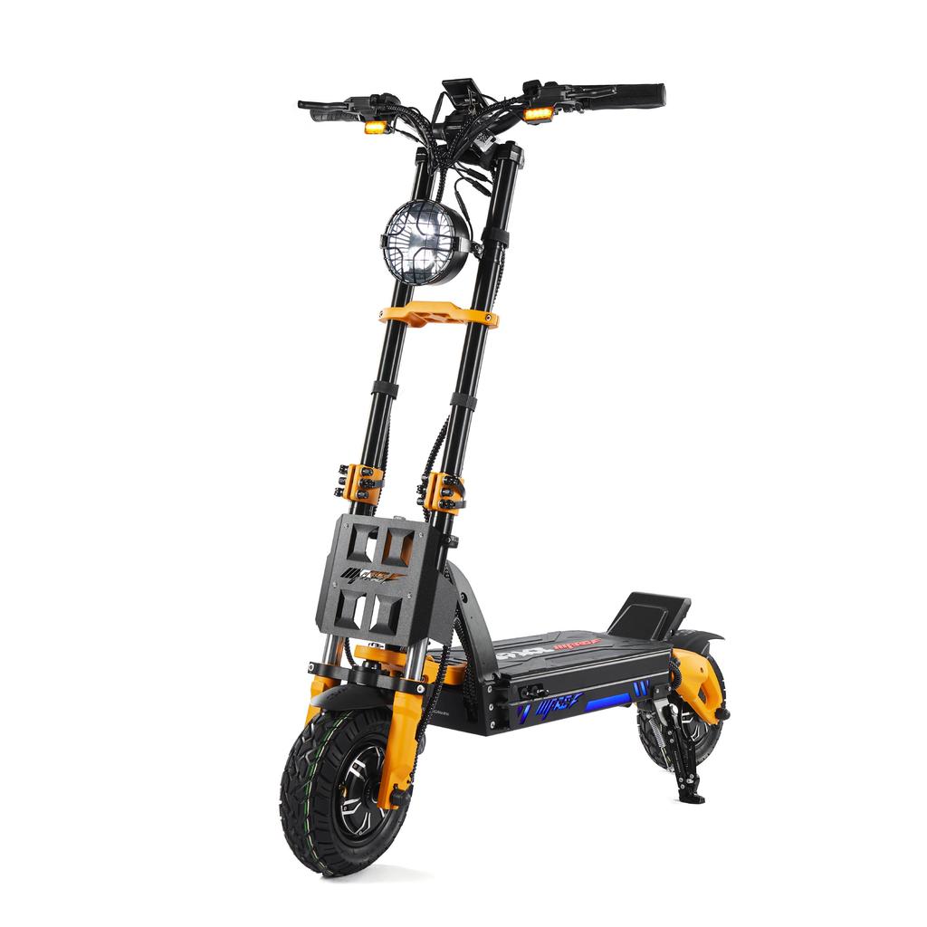 GSPACE Mars 11 GT Terénní EScooter Pro Dospělé 72V33.8AH Baterie 2000W*2 Motor Město Venkovní 11 Palcové Terénní Pneumatiky Elektrická Koloběžka