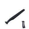 Insulated Anti-Static Black Tweezers - Industrial-Grade Nylon Tweezers with Pointed Electronic Repair Specialized  Tool