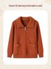 Spring Cardigan for Women - Middle-Aged to Elderly, Long-Sleeved Top for Moms and Grandmas
