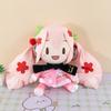 MINISO Kawaii Hatsune Miku Plush Doll Anime New Bow Miku Preciality Plush Pillow Ornaments Room Decoration Birthday Present