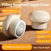 Xiaomi Mushroom‑Shaped Portable Lint Remover, Type‑C Charging 6‑Leaf Steel Blade Honeycomb Mesh Fabric Pilling Shaver