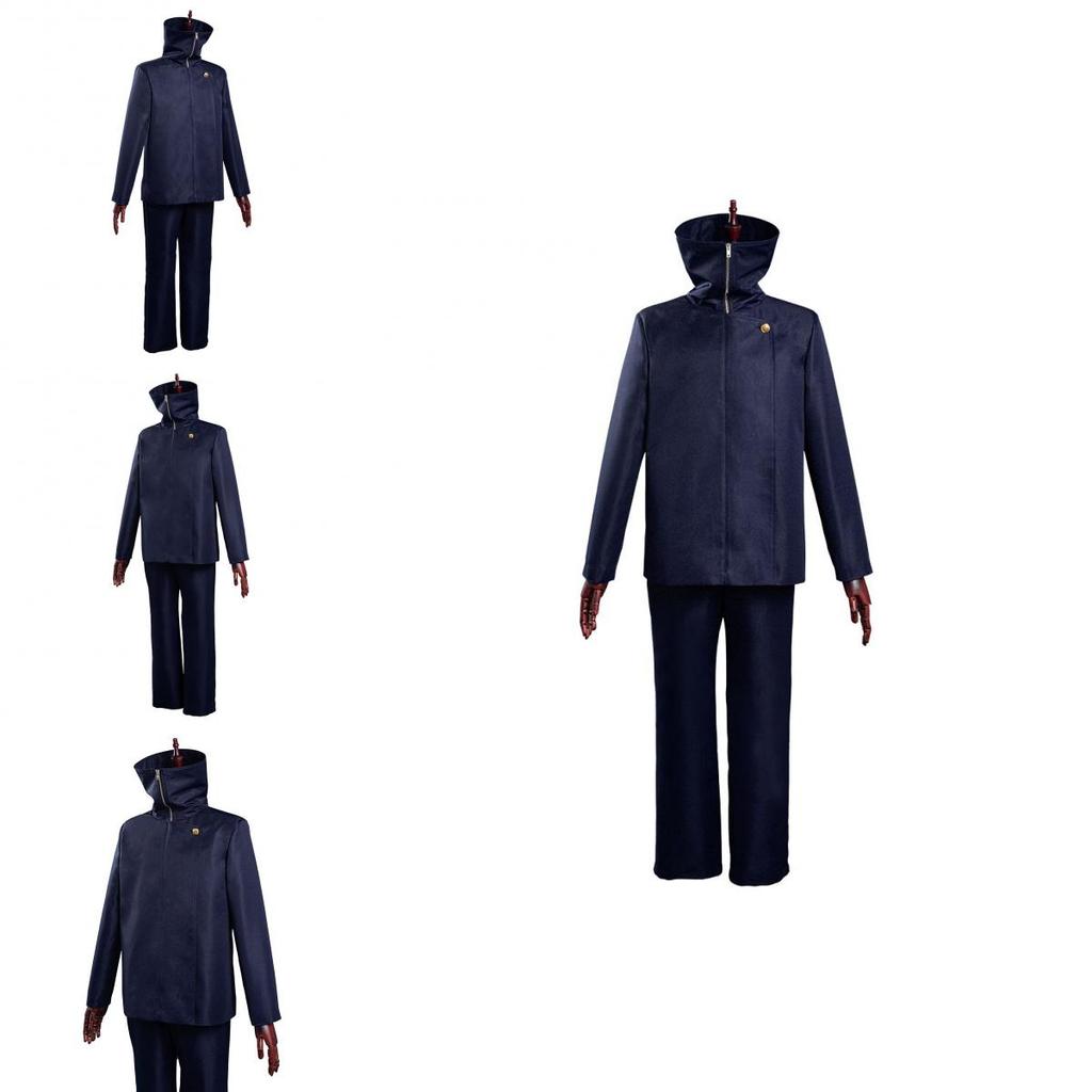 Jujutsu Kaisen Inumaki Toge Cosplay Costume Set With Highquality Wig And Durable Pants For Halloween And Anime Events