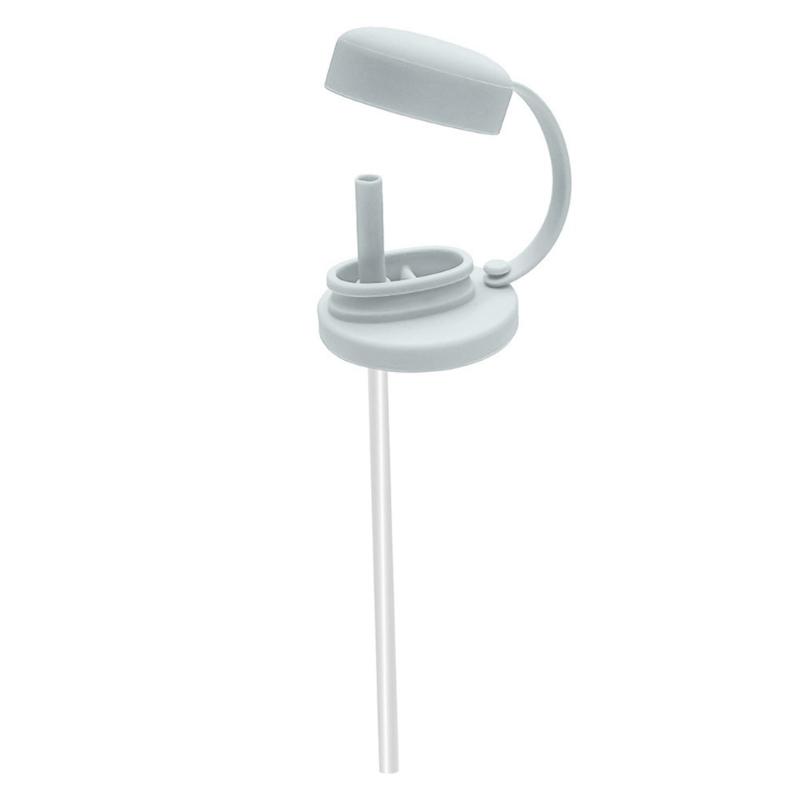  Colorful Silicone Can Leakproof Seal Lid with Straw Beverage Protectors Cover