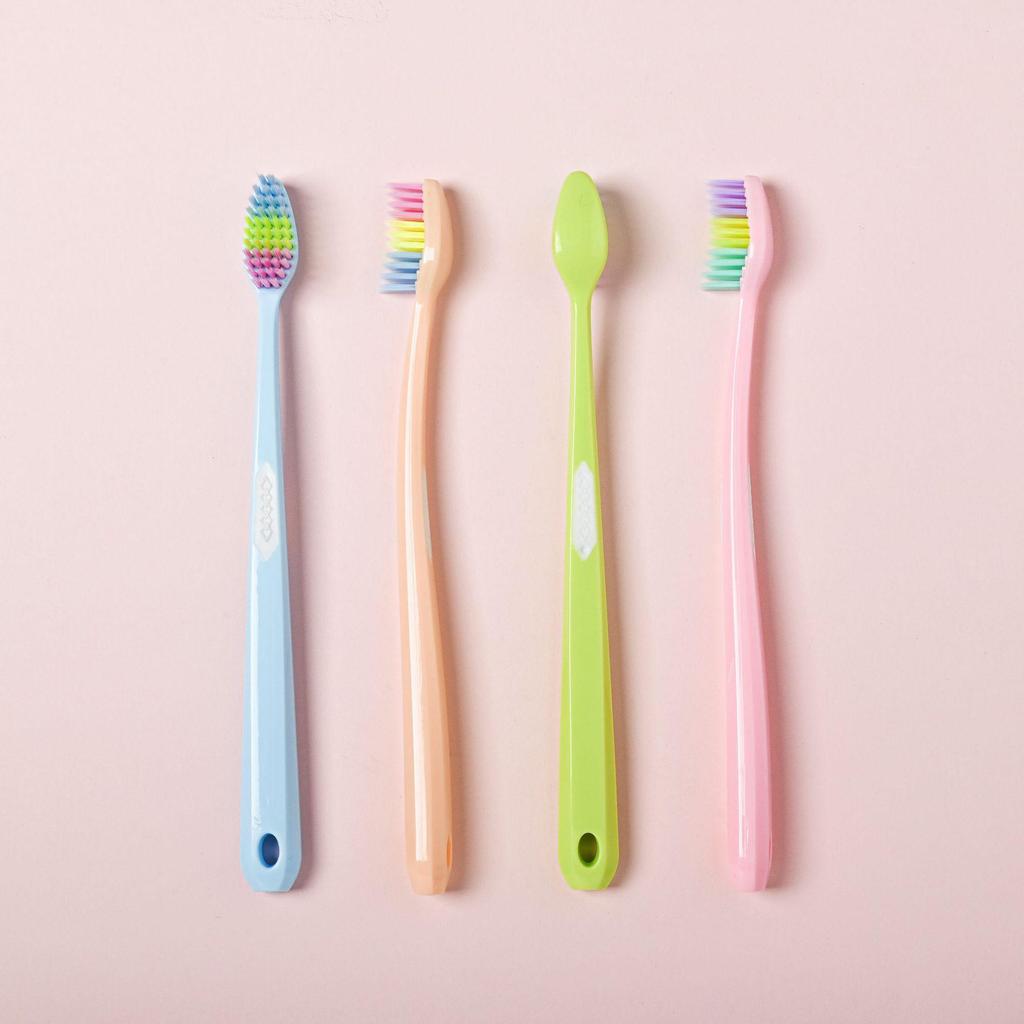 Curved Soft Bristle Toothbrush with Sharpened Bristles – Premium Student Edition, Individually Packaged