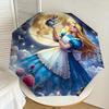 1PC Alice rabbit Umbrella-8-Rib Reinforced, Automatic Open, Lightweight & Durable, Cute Fashion Accessory for Outdoor-P96