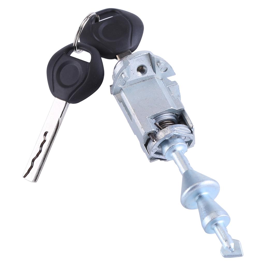 Door Lock Cylinder Left Front with Key Compatible for 2004-2012 3 Series E90 E91 51217162427