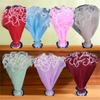 New 28cmx4Yards Pearl Lace Flower Wrapping Cloth Handmade Bouquet Wave Yarn Gift Wrapping Mesh Florist Flower Bouquet Wrapping