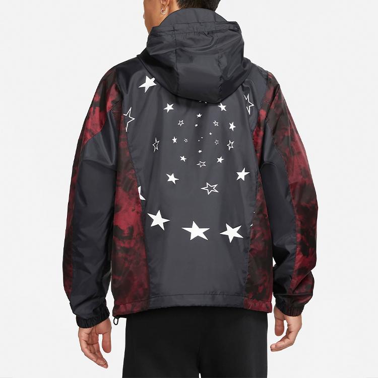 Jordan Pánská lehká tkaná bunda s kapucí Legacy AJ6 svrchní oděv gym-red DD5234-010