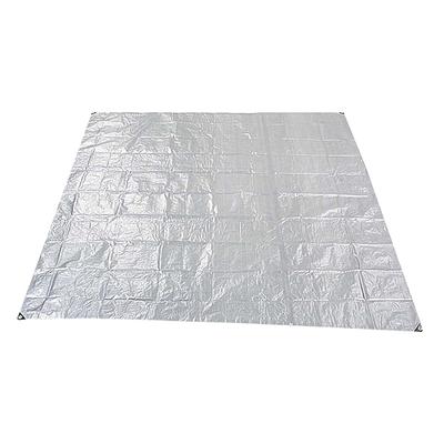 Captain Stag UV Cut Strieborná pikniková podložka Tatami so 6 kolíkmi (KAPITÁN STAG) (4.5 Rohože) (M-3204)