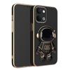 For Vivo Y31D Pro Iqoo Z11X Case Shining Astronaut Spaceman Bracket Holder Design Soft Plating For Vivo Y31D Pro Back Cover