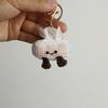 Paper Towel Box Design Funny Doll Crochet Keychain Handmaking Knitting Cartoon Sandwich Doll Keyrings Wholesale Creative Gifts