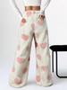 2025 Leopard Print Wide-Leg Casual Long Pants for Women - European & American Trend