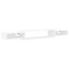 Wall Mounted TV Cabinet Wall Bracket White 180 X 28 X 21 Cm