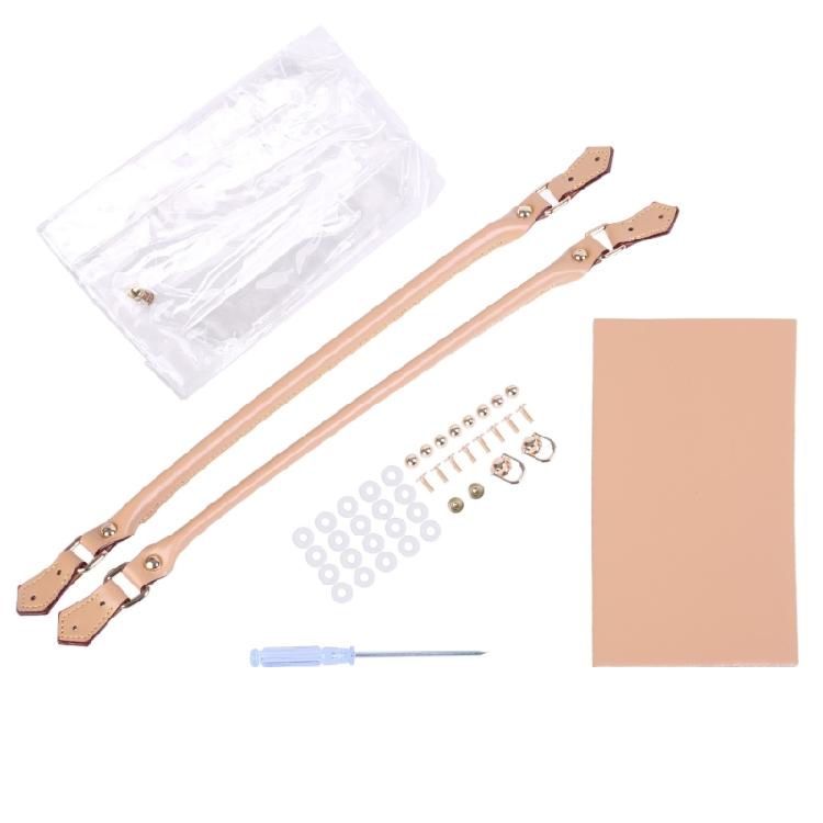 Women DIY Gift Bag Ladies Clear PVC Handbag FemaleHandmade Messenger Bags