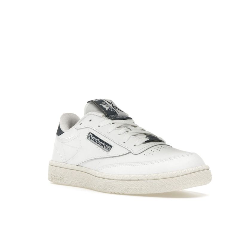 Reebok Club C 85 White East Coast Blue Unisex Sneakers Footwear-White Chalk 100074163
