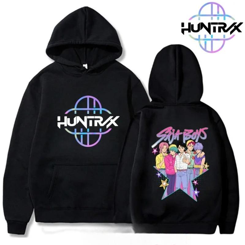 Women s New Kpop Demon Hunters Hoodie Autumn Winter Anime Cartoon Warm Comfortable Women Hoodie S