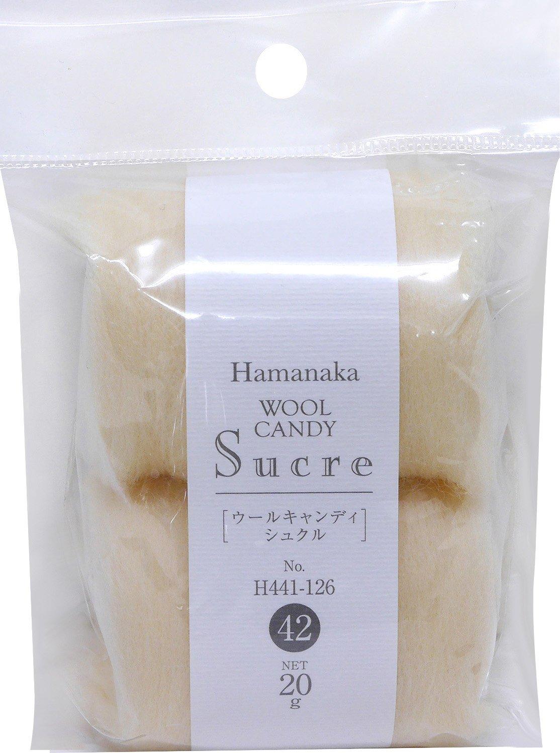 

Hamanaka Wool Felt Wool Candy Sucre Col.42 Cream 20g H441-126-42 вершковий