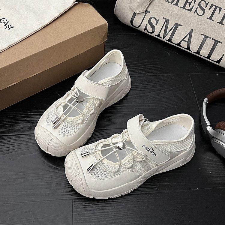 Huge comfortable~! Sports and leisure Roman sandals women's leather 2025 new outdoor hiking shoes Dexun shoes