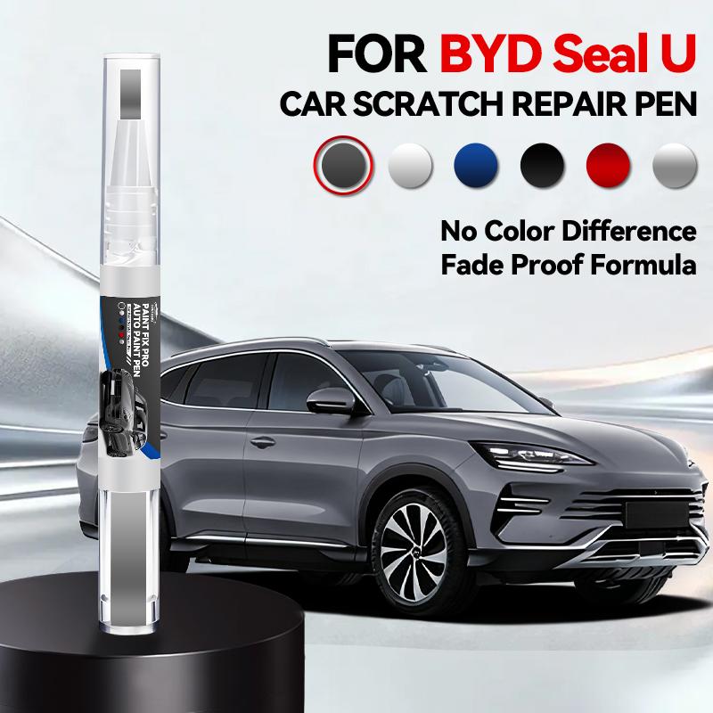 For BYD Seal U 2023-2025 Paint Repair Pen Touch Up Scratch Remover DIY Auto Accessories Black White Brown Blue Gray Yellow Red