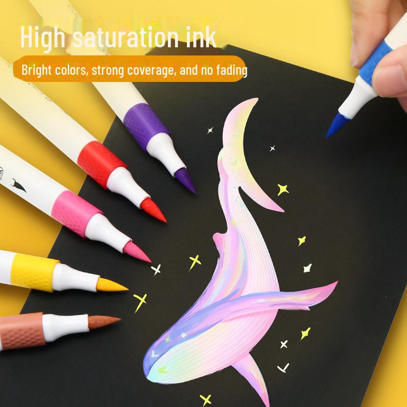 Student Acrylic Marker with Soft Tip, Non-Transparent, Stackable, Choose Complementary Colors