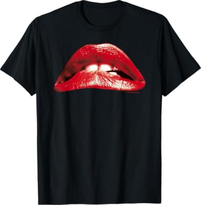 Iconic Red Lips Poster T-Shirt