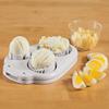 1/2Pcs Egg Cutting Tool Quick Clean Triple-Slice Mode Horizontal/Vertical Food