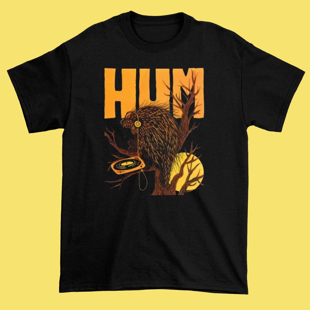 

HOT HUM Band Black Cotton All size S5XL Gift For Fans Tshirt IA183 Unisex T-Shirt XXXL